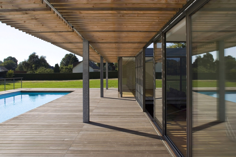 margerie & pasquet - Maison W - terrasse piscine