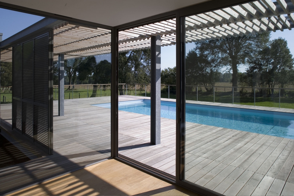 margerie & pasquet - Maison W - terrasse piscine