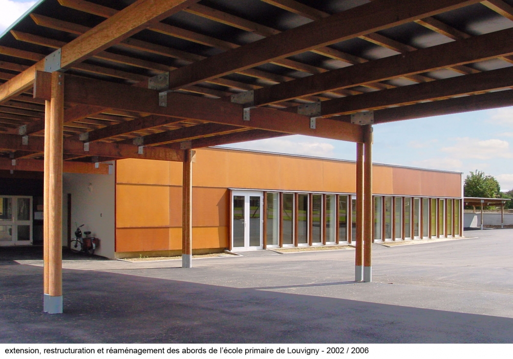 margerie & pasquet - extension l’école de Louvigny - 2002 / 2006 