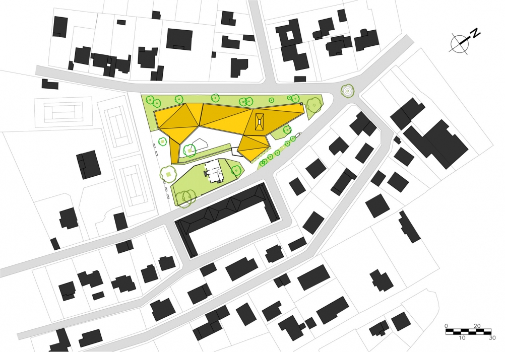 margerie & pasquet - Ecole maternelle Berthelot - plan de masse